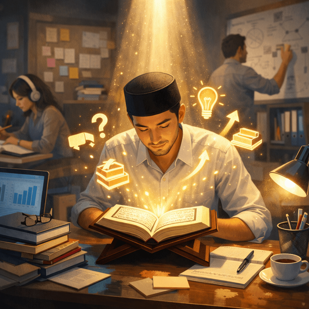 Menggunakan Al-Qur’an sebagai Petunjuk dalam Menjalani Kehidupan